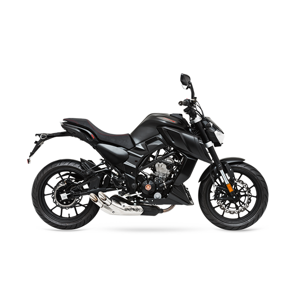 DL 125 Black Edition Side